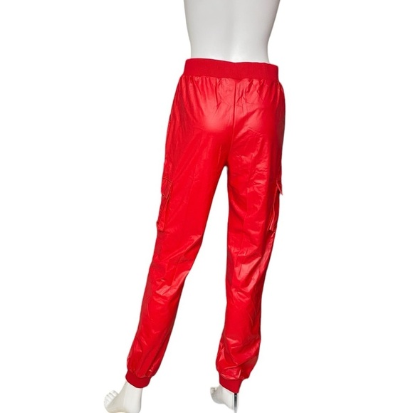 Red PU Cargo Joggers
New - Picture 4 of 7